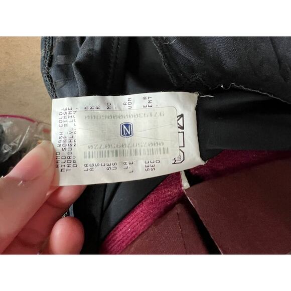 Ann cole one piece swimsuit high neck sheer stripe - Picture 9 of 9